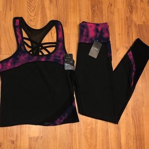 NWT Matching Yoga Set